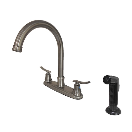 Jamestown FB7794JLSP 8-Inch Centerset Kitchen Faucet with Sprayer FB7794JLSP